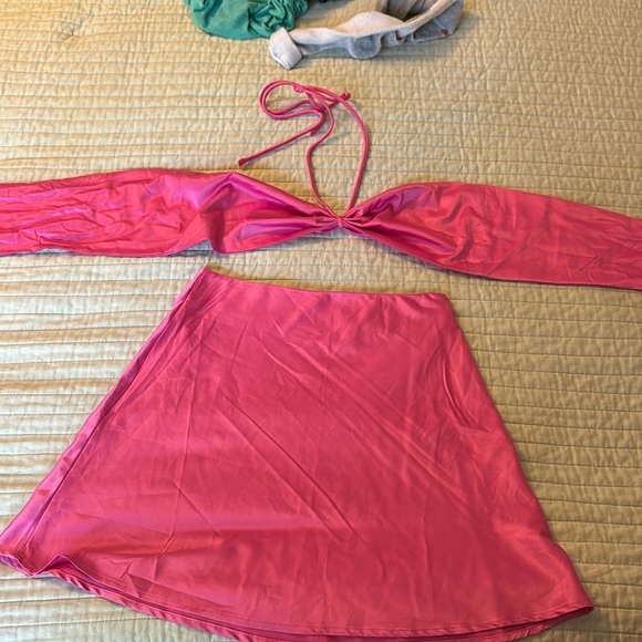 COPY - Princess Polly Hot Pink Set - Picture 2 of 4